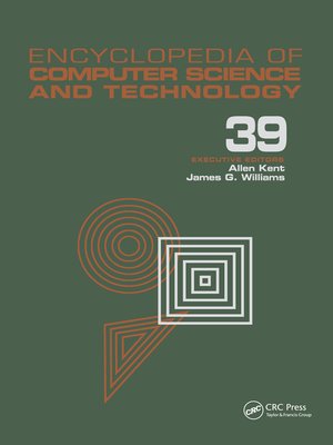 cover image of Encyclopedia of Computer Science and Technology